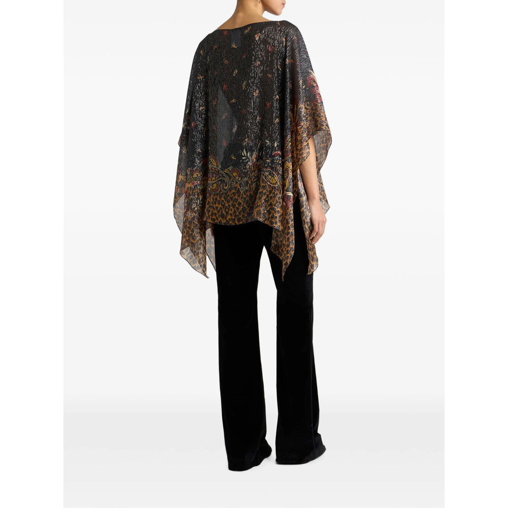 Etro Black Tops - Tunics & Kaftans Women ETRO
