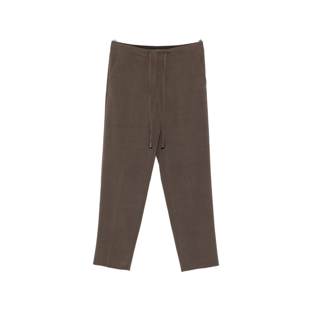 Giorgio Armani Grey Trousers - Straight Trousers Women GIORGIO ARMANI