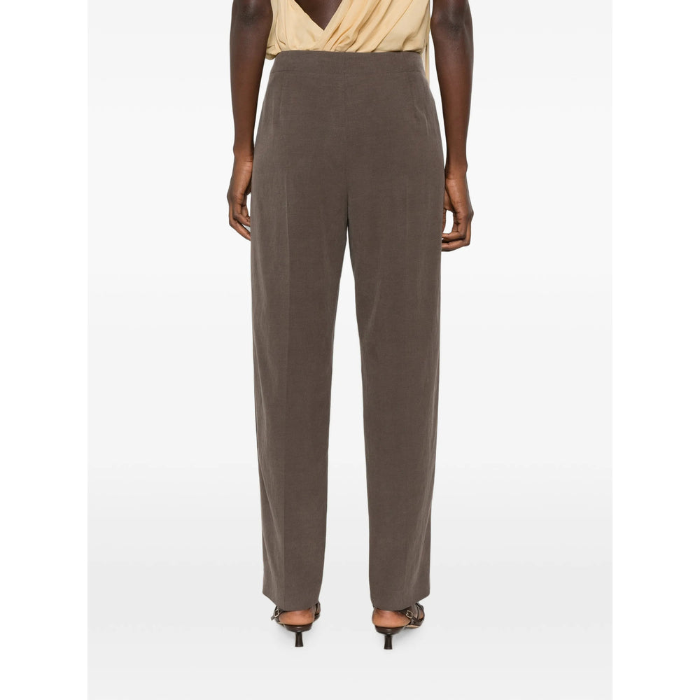 Giorgio Armani Grey Trousers - Straight Trousers Women GIORGIO ARMANI