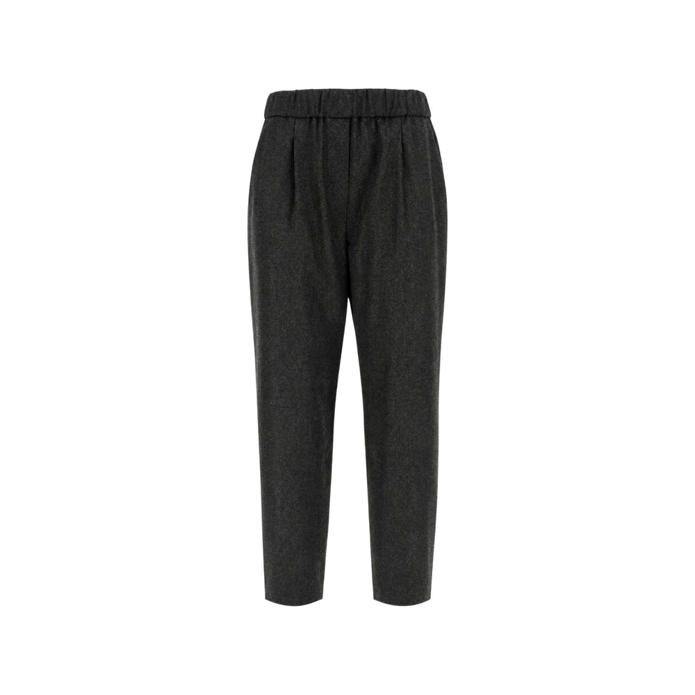 Giorgio Armani Grey Trousers - Track Pants Women GIORGIO ARMANI