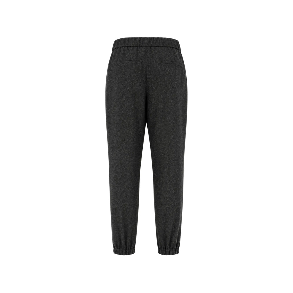 Giorgio Armani Grey Trousers - Track Pants Women GIORGIO ARMANI