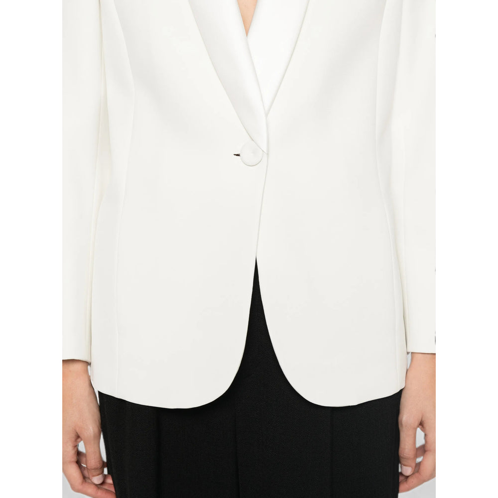 Giorgio Armani White Jackets Women GIORGIO ARMANI