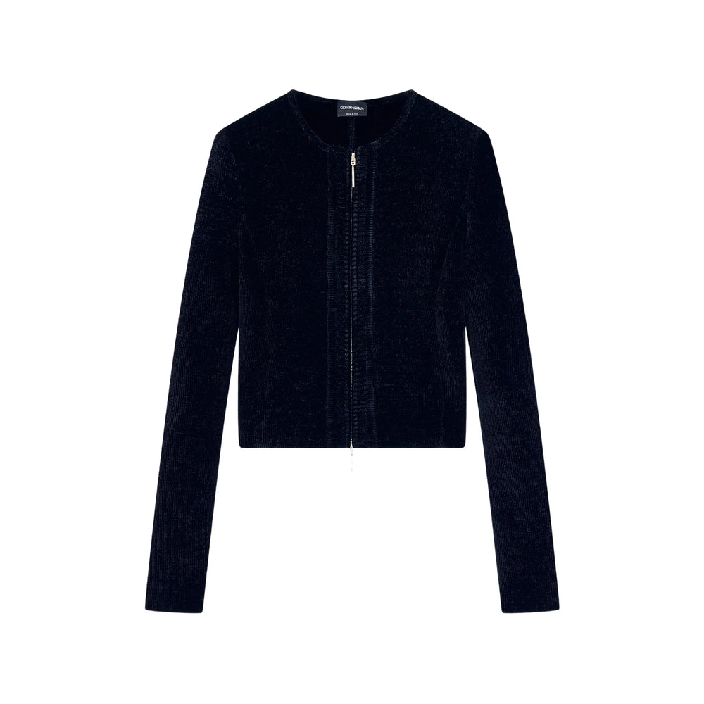Giorgio Armani Blue Jackets - Fitted Jackets Women GIORGIO ARMANI