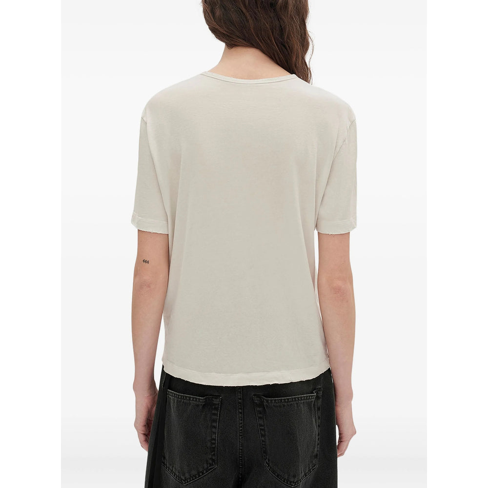 Ann Demeulemeester Neutrals Tops - T-Shirts & Jerseys Women ANN DEMEULEMEESTER