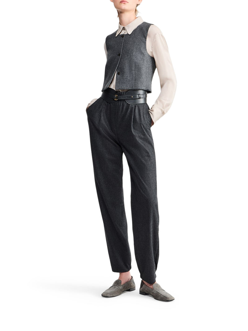 Giorgio Armani Women Wool And Cashmere Trousers GIORGIO ARMANI