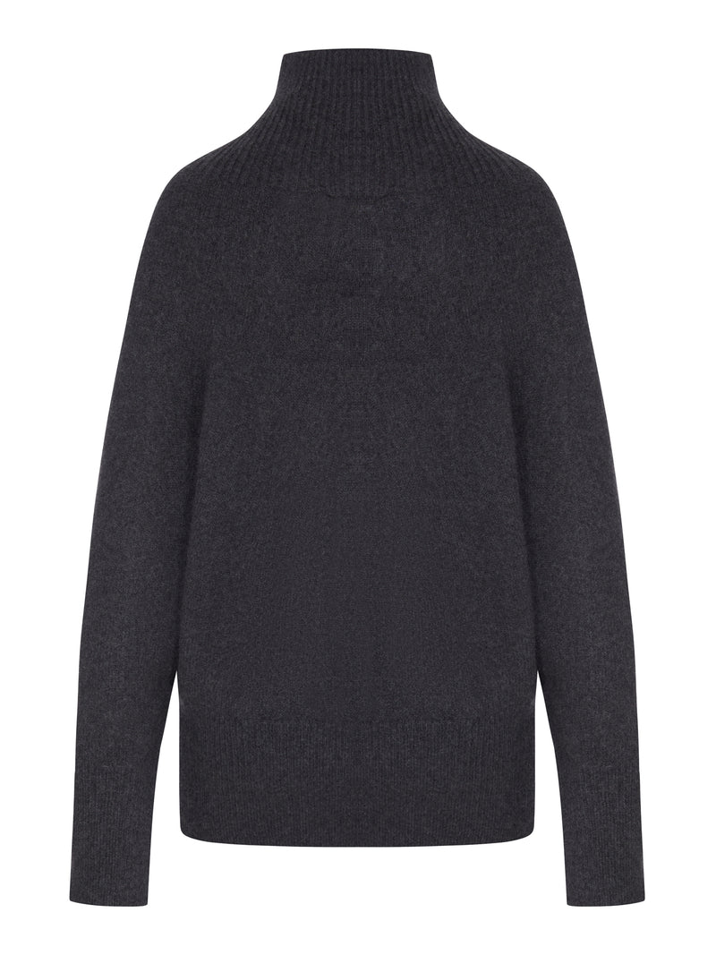 Giorgio Armani Women High Neck Sweater In Shaved Cashmere GIORGIO ARMANI