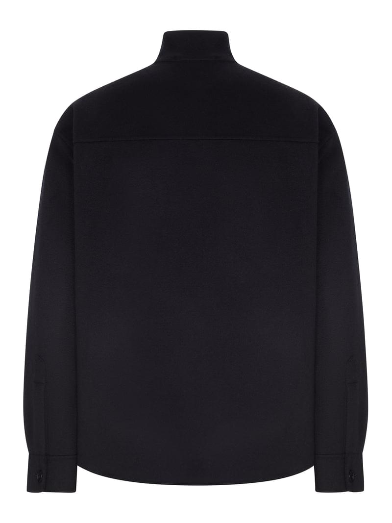 Giorgio Armani Men Cloth Shirt Jacket With High Collar GIORGIO ARMANI