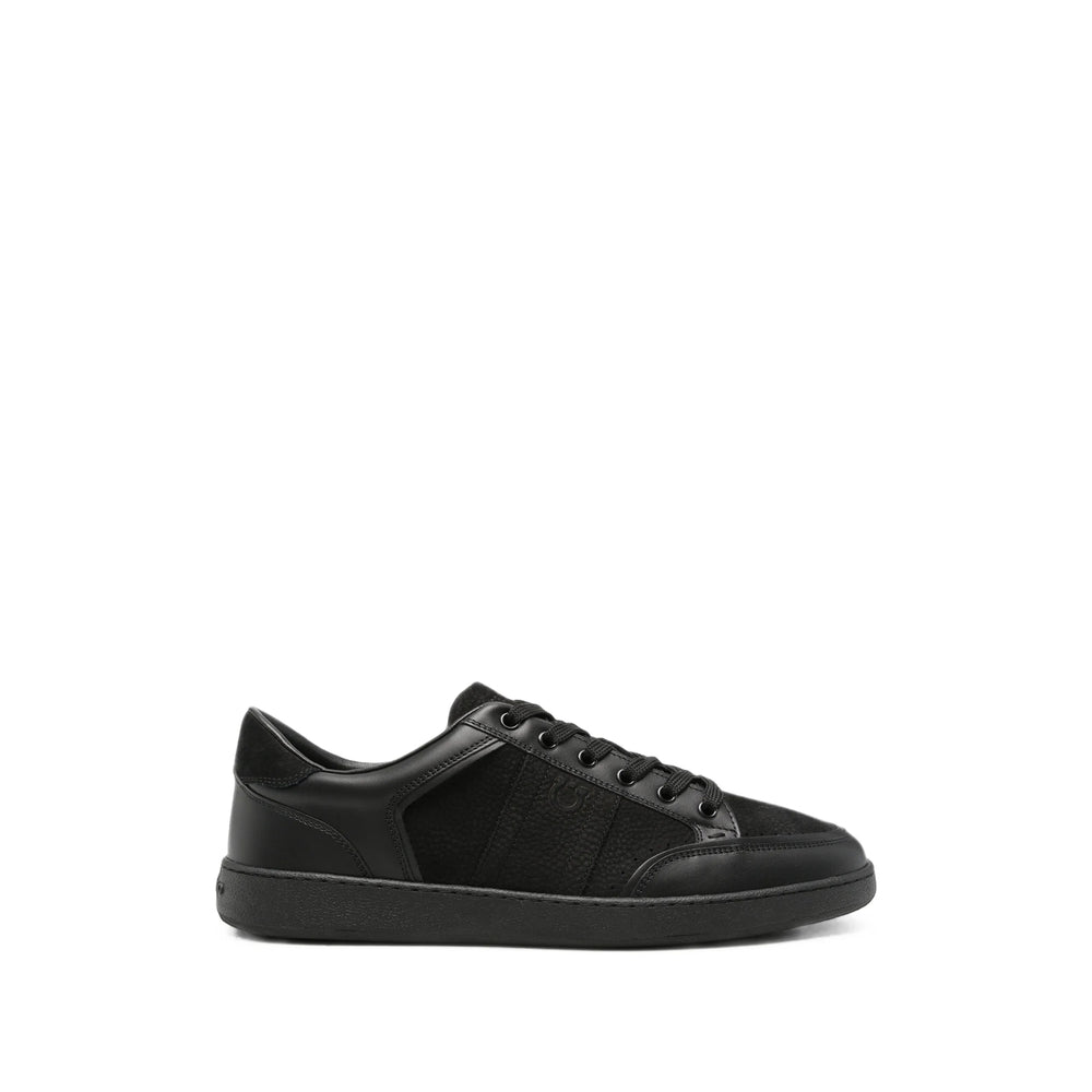 Ferragamo Black Trainers - Low-Tops Men FERRAGAMO