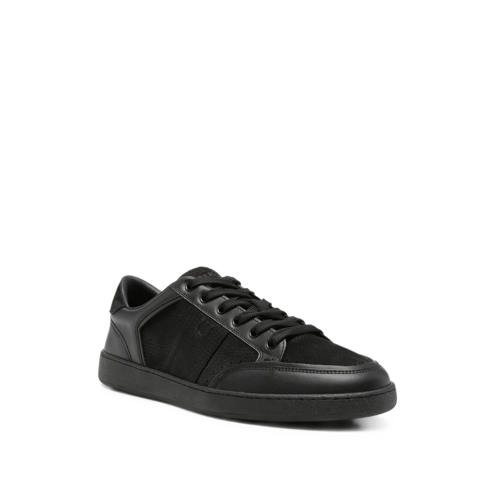 Ferragamo Black Trainers - Low-Tops Men FERRAGAMO