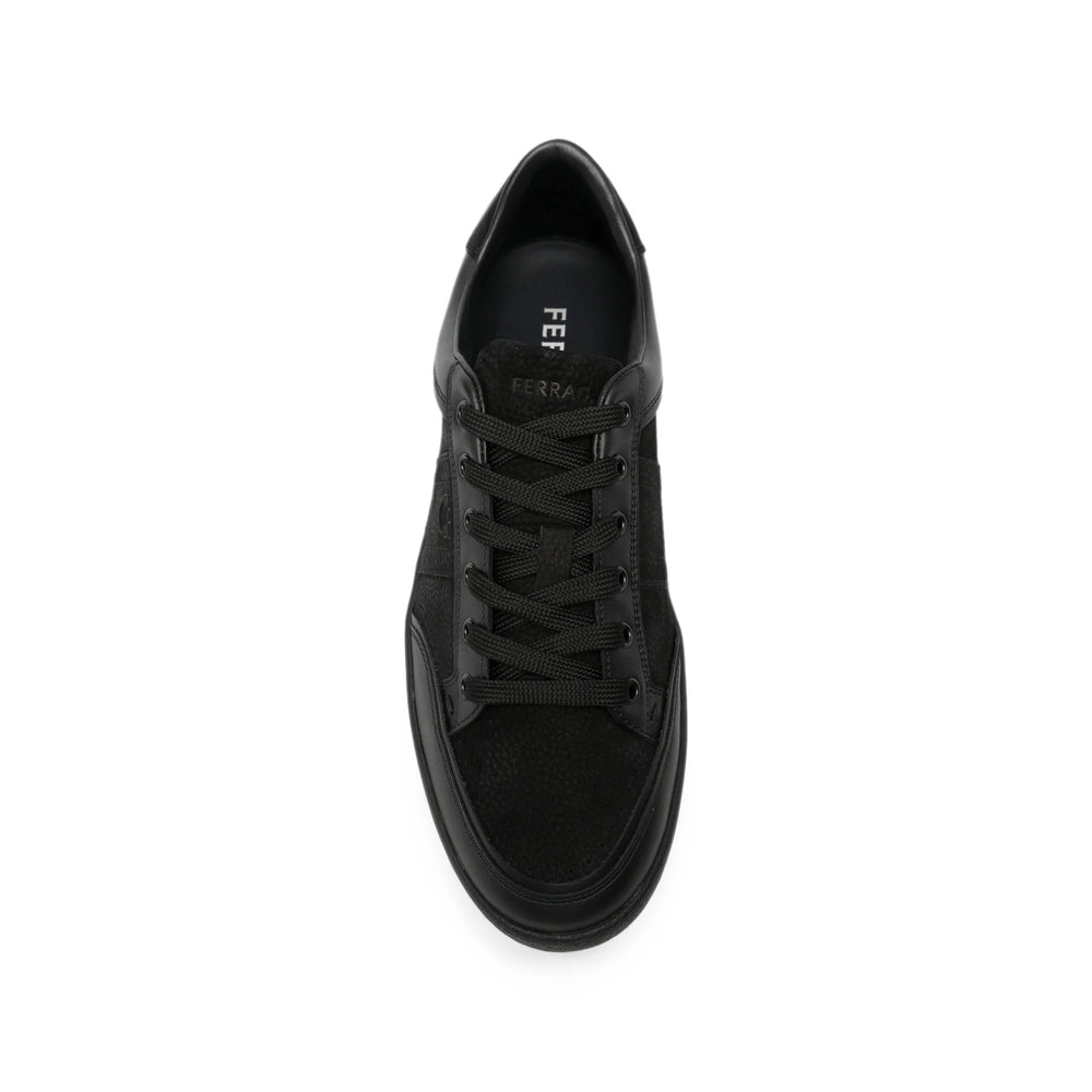 Ferragamo Black Trainers - Low-Tops Men FERRAGAMO