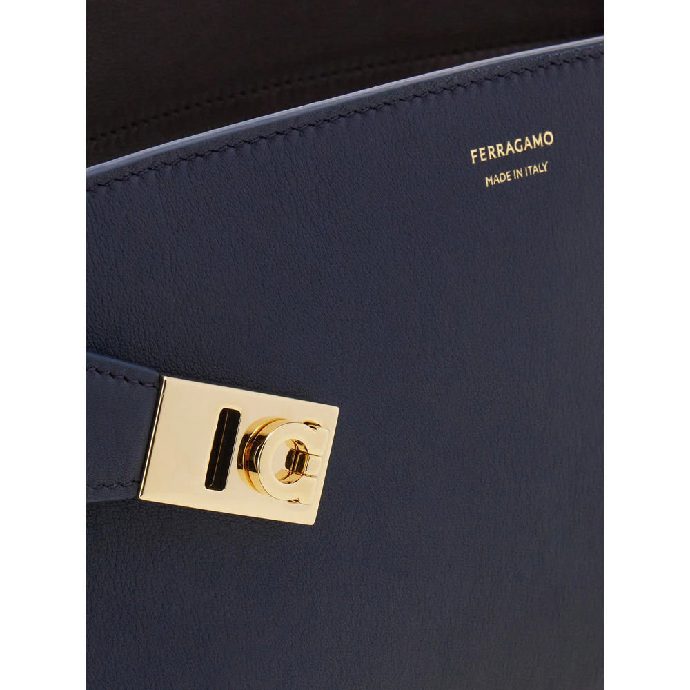 Ferragamo Blue Shoulder Bags Women FERRAGAMO