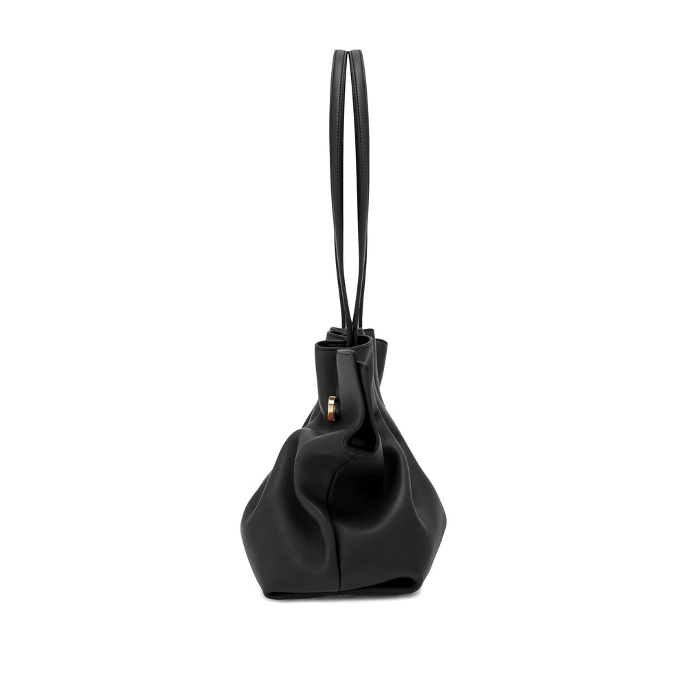 Ferragamo Black Shoulder Bags Women FERRAGAMO