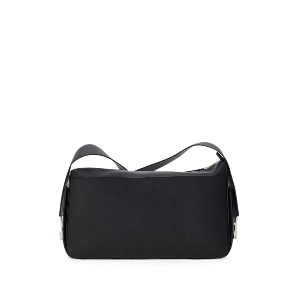 Ferragamo Black Messenger Bags Men FERRAGAMO