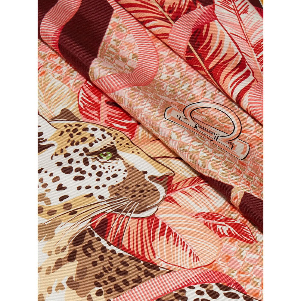 Ferragamo Red Scarves Women FERRAGAMO