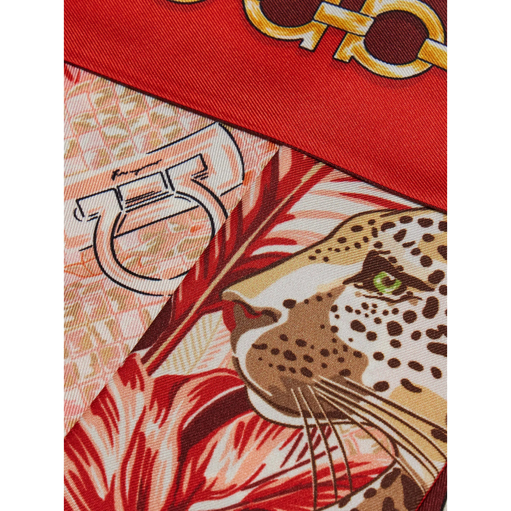 Ferragamo Red Scarves Women FERRAGAMO