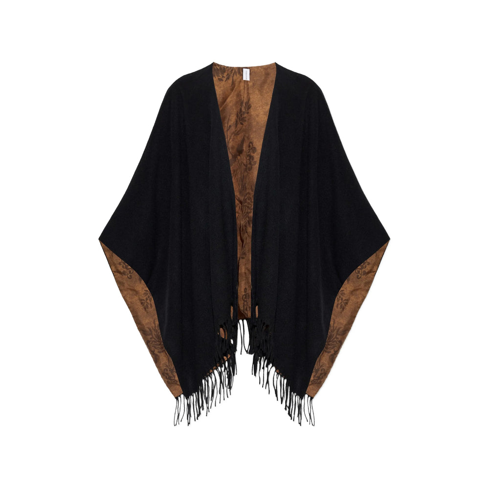 Ferragamo Black Jackets - Capes & Ponchos Women FERRAGAMO