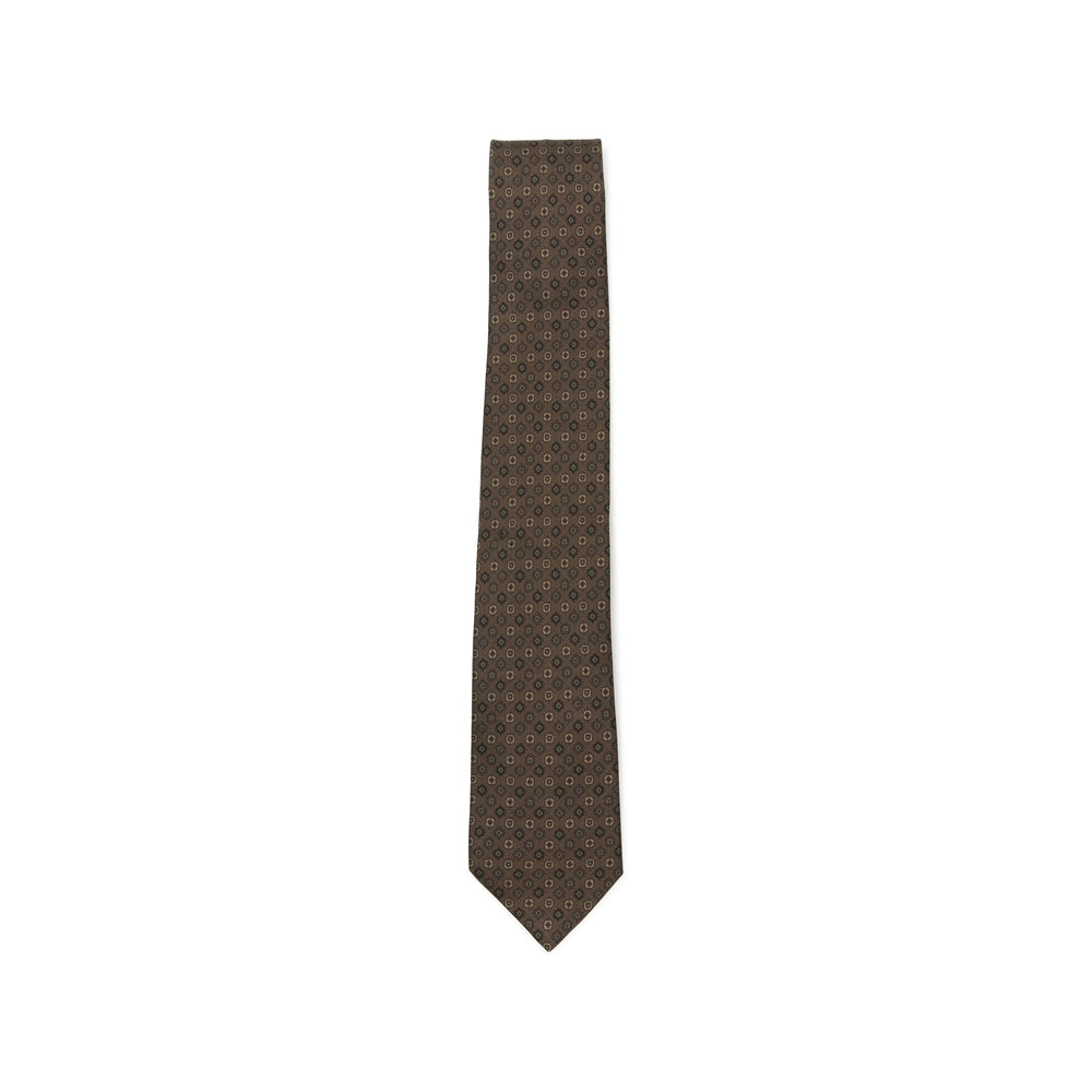 Ferragamo Brown Ties & Bow Ties Men FERRAGAMO