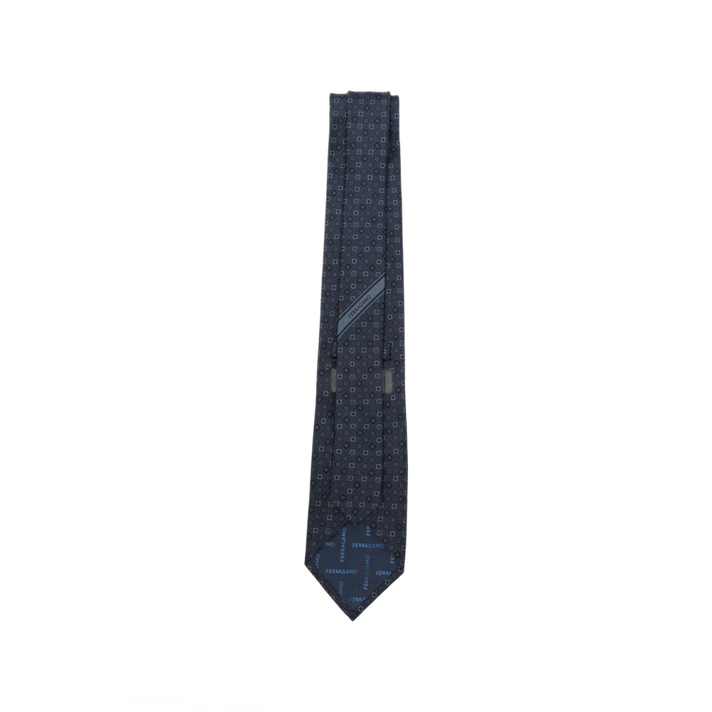 Ferragamo Blue Ties & Bow Ties Men FERRAGAMO