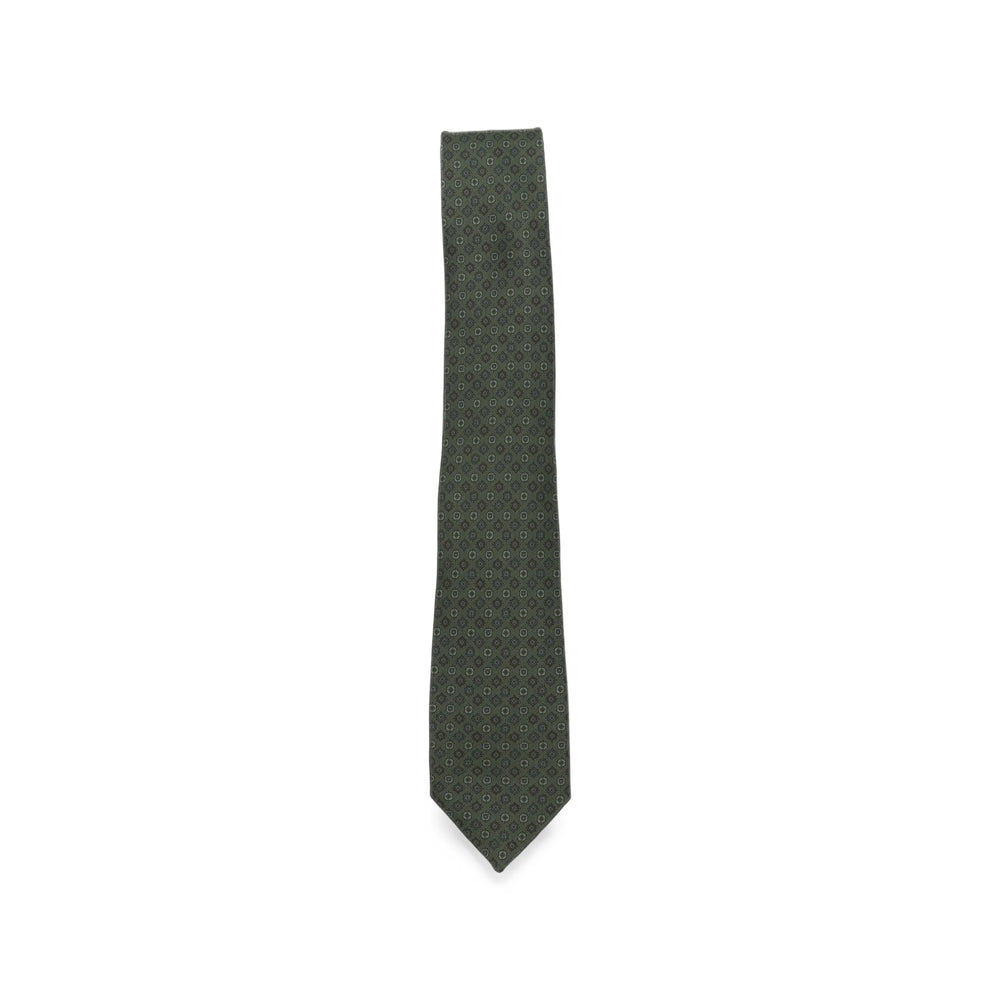 Ferragamo Green Ties & Bow Ties Men FERRAGAMO