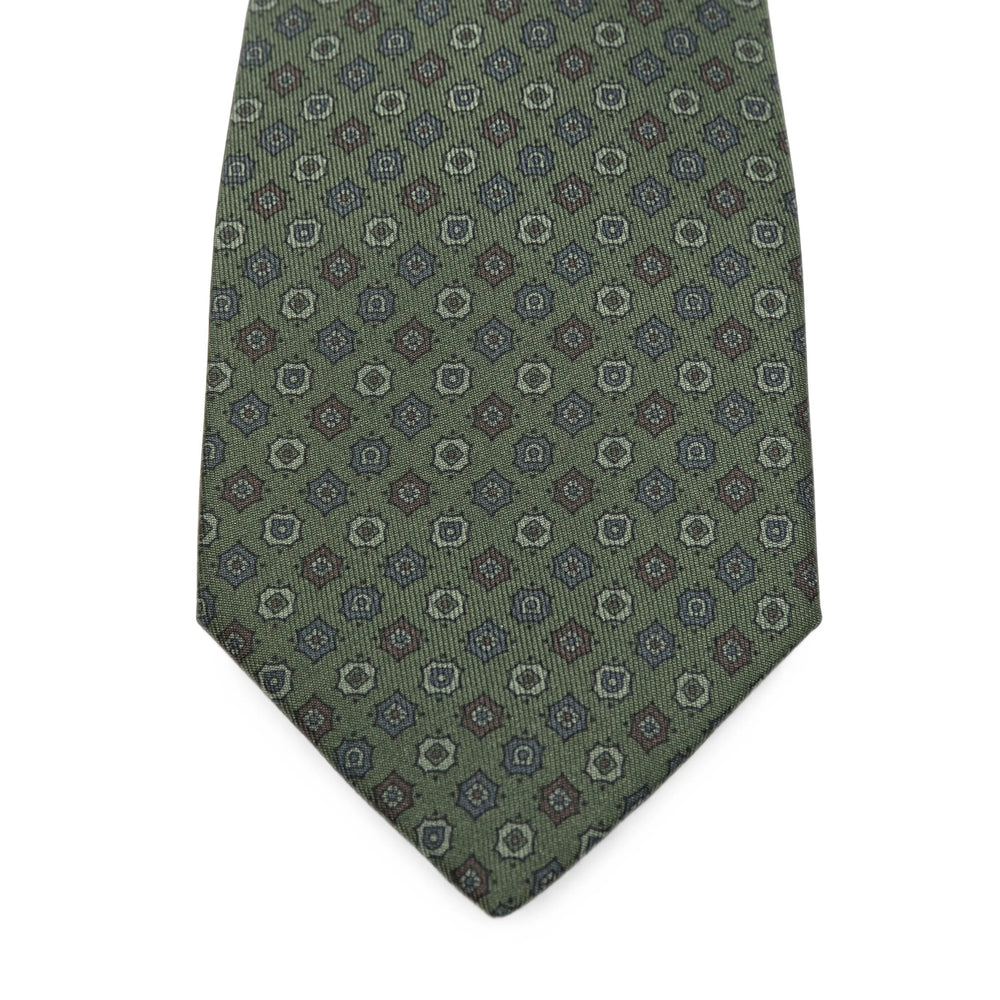Ferragamo Green Ties & Bow Ties Men FERRAGAMO