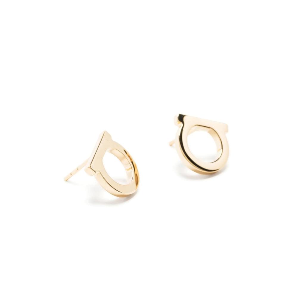 Ferragamo Gold Earrings Women FERRAGAMO