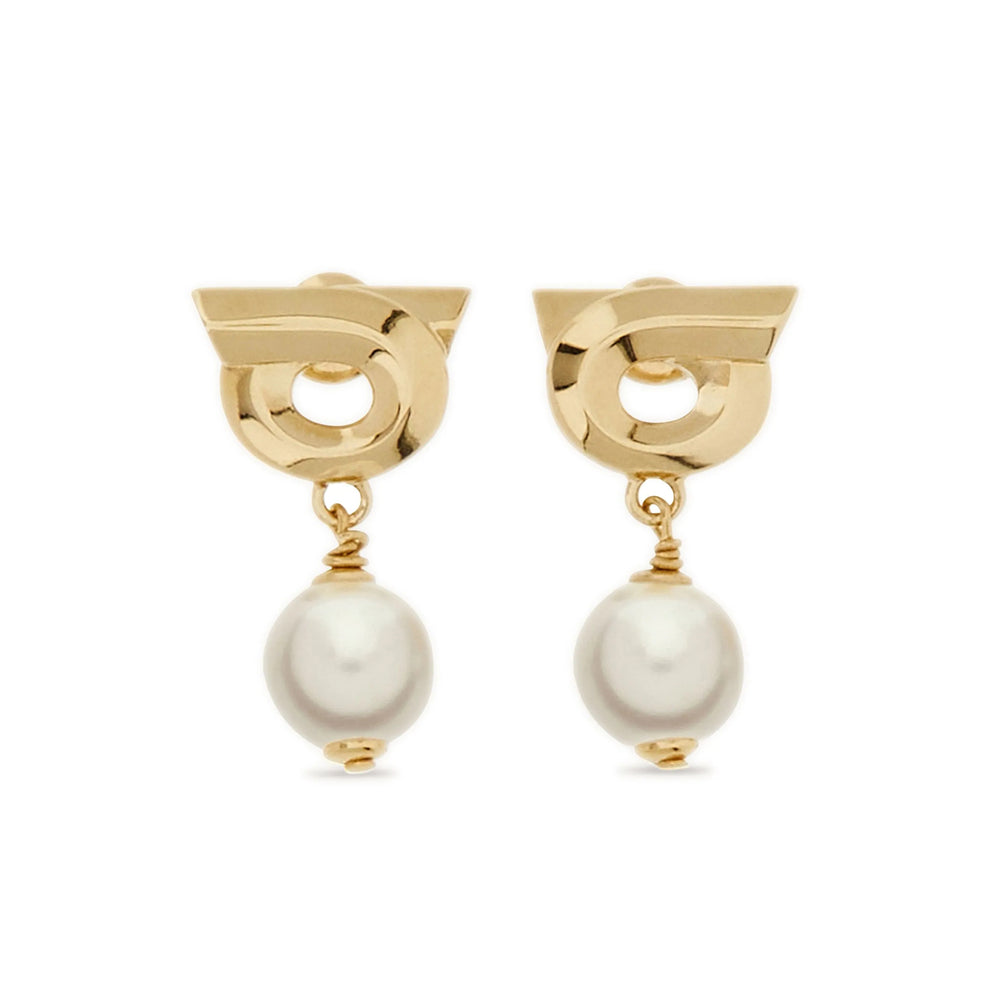 Ferragamo Gold Earrings Women FERRAGAMO
