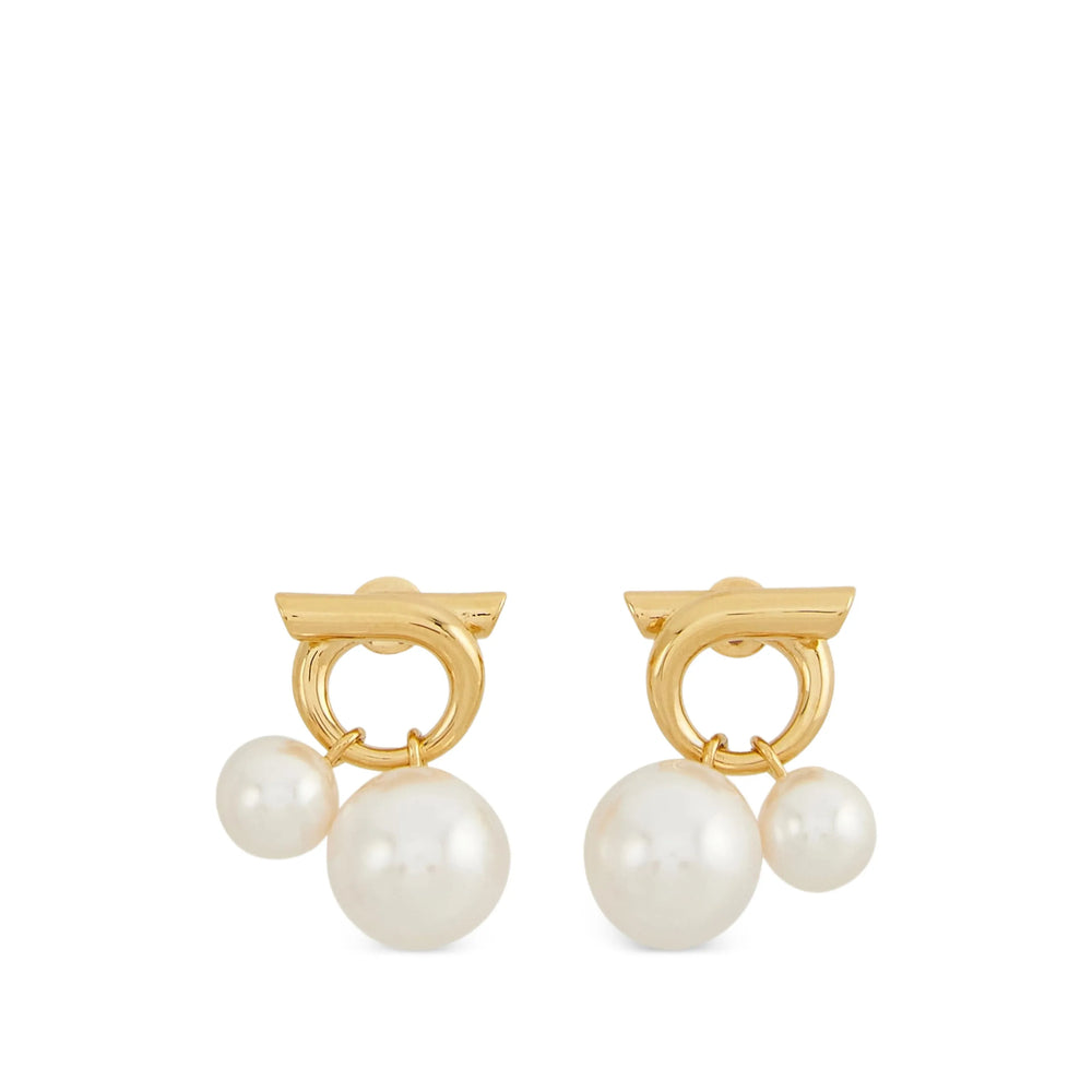 Ferragamo Gold Earrings Women FERRAGAMO