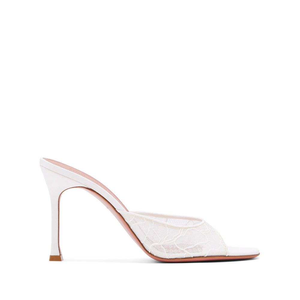 Amina Muaddi White Sandals Women AMINA MUADDI