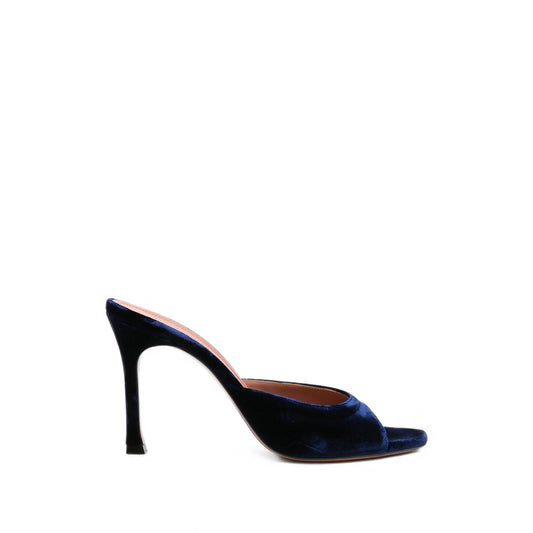 Amina Muaddi Blue Shoes Women AMINA MUADDI