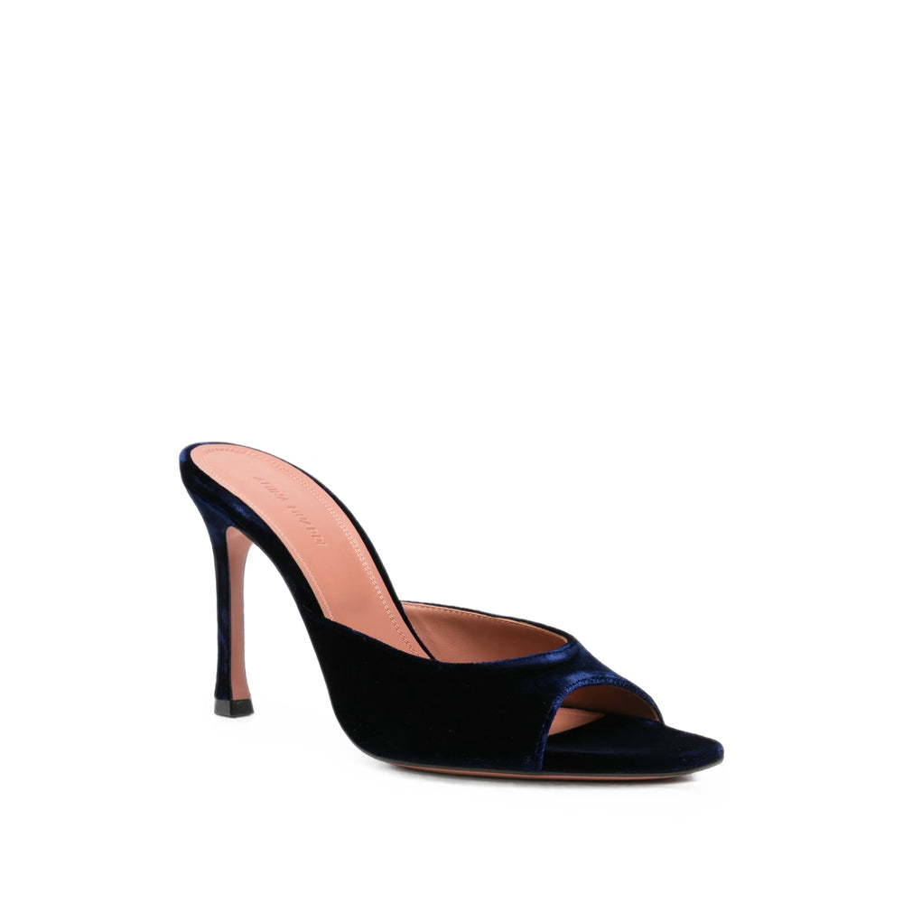 Amina Muaddi Blue Shoes Women AMINA MUADDI