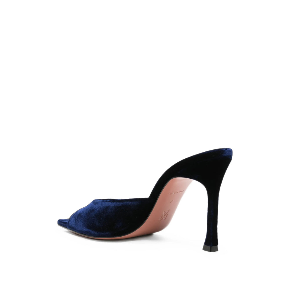 Amina Muaddi Blue Shoes Women AMINA MUADDI