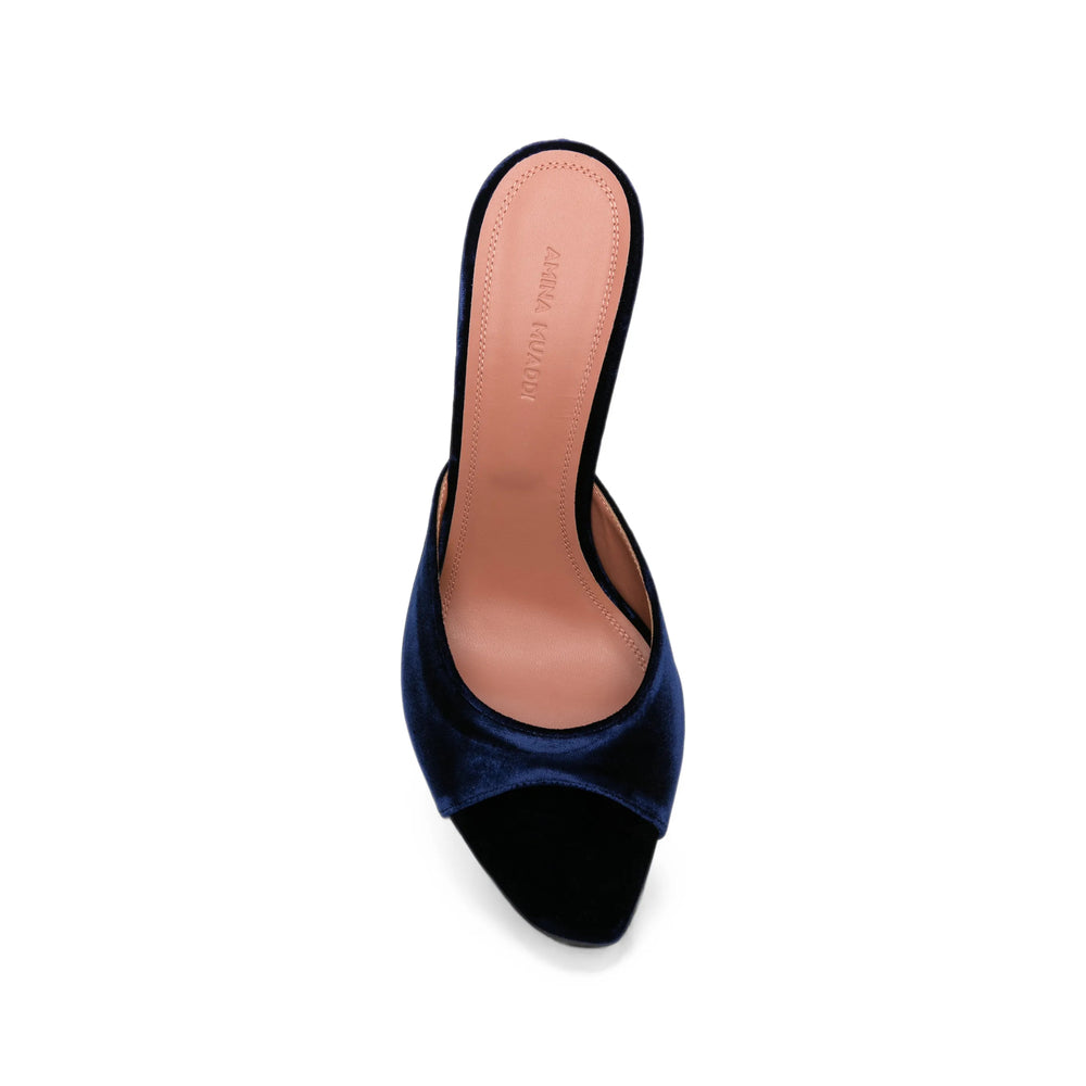 Amina Muaddi Blue Shoes Women AMINA MUADDI