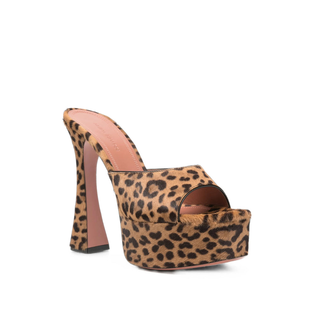 Amina Muaddi Brown Shoes Women AMINA MUADDI