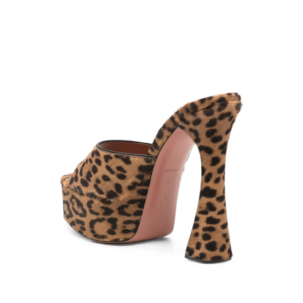Amina Muaddi Brown Shoes Women AMINA MUADDI