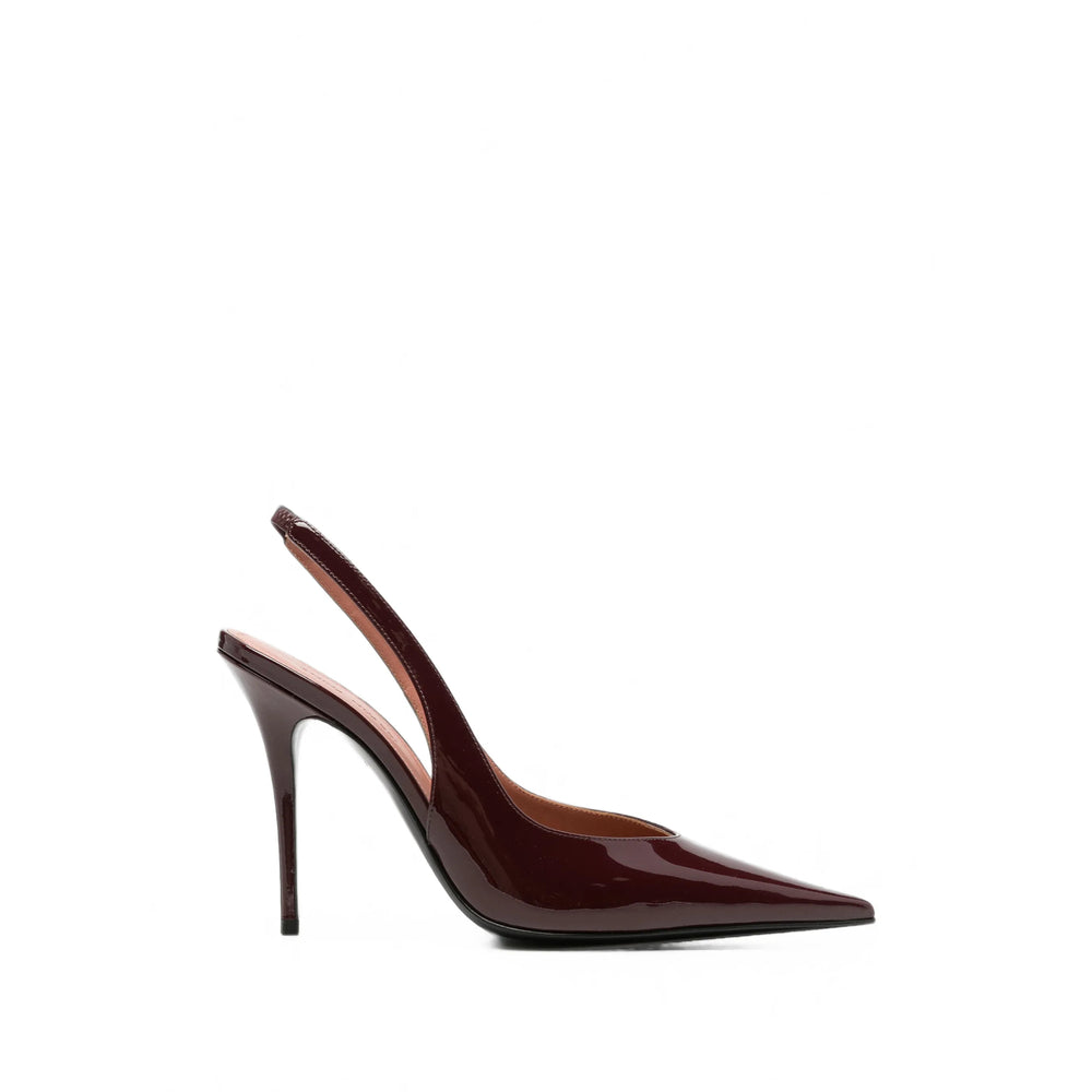 Amina Muaddi Red Shoes Women AMINA MUADDI