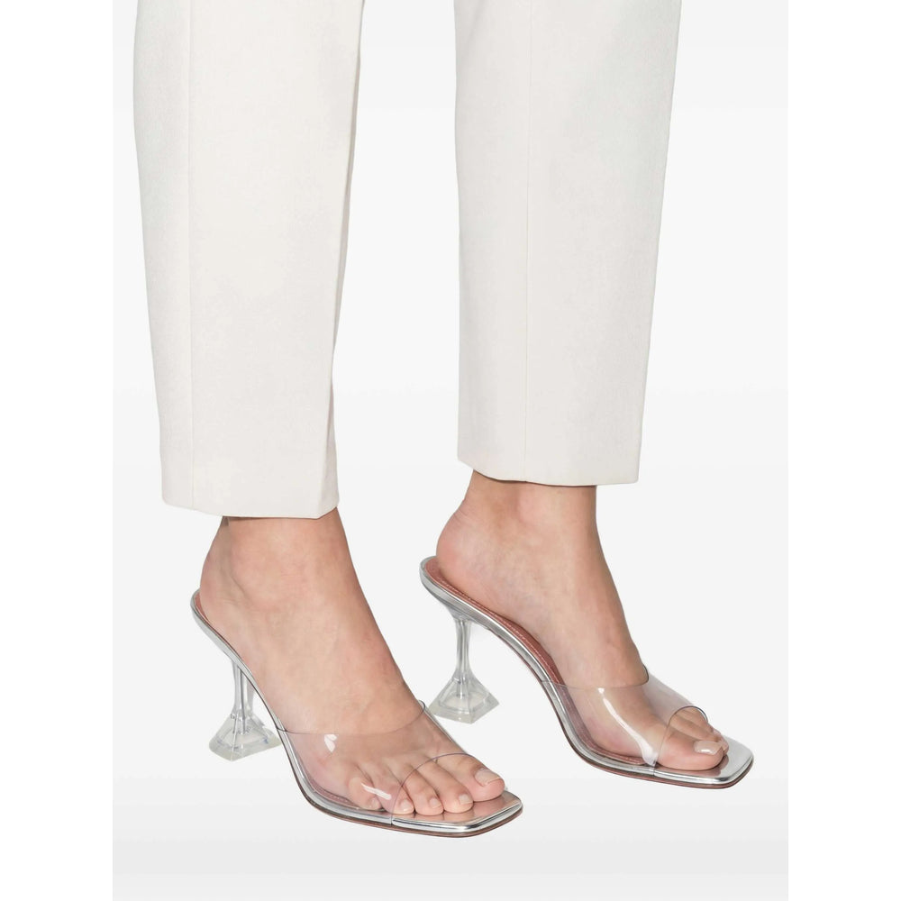 Amina Muaddi White Sandals Women AMINA MUADDI