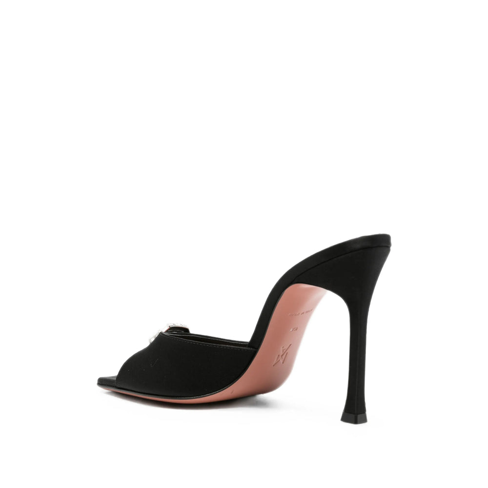 Amina Muaddi Black Shoes Women AMINA MUADDI
