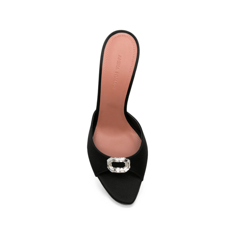 Amina Muaddi Black Shoes Women AMINA MUADDI