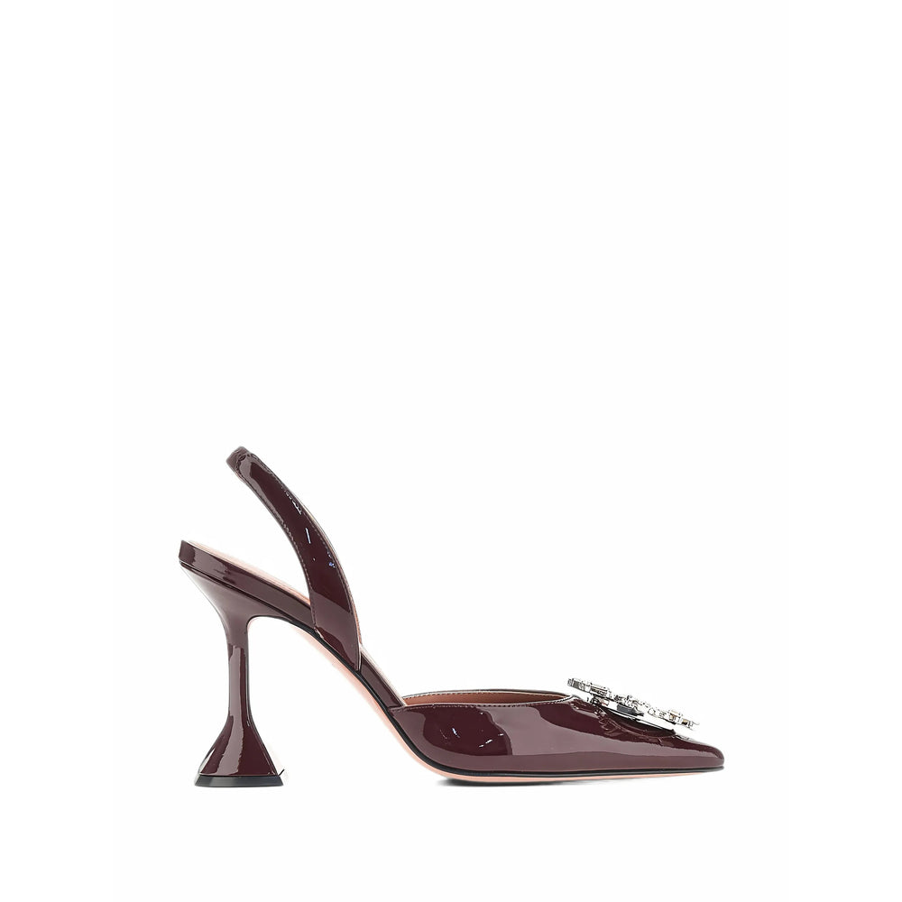Amina Muaddi Red Shoes Women AMINA MUADDI