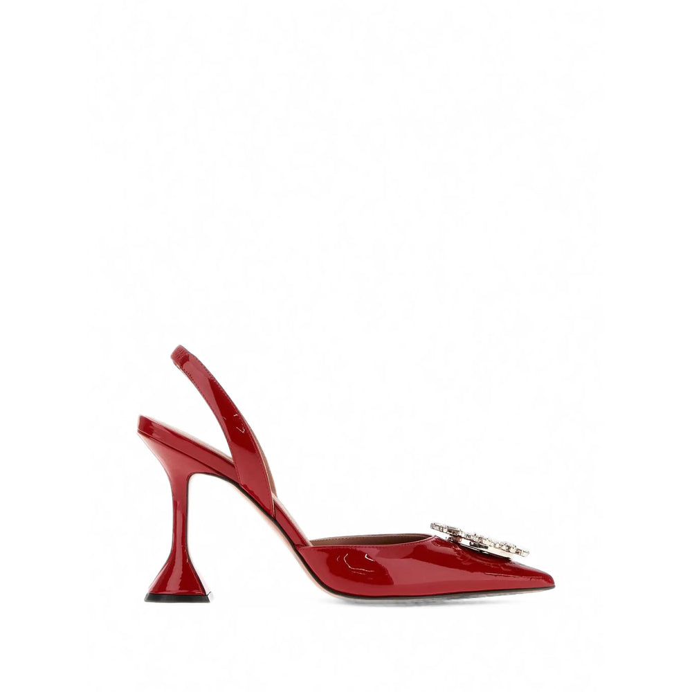 Amina Muaddi Red Shoes Women AMINA MUADDI