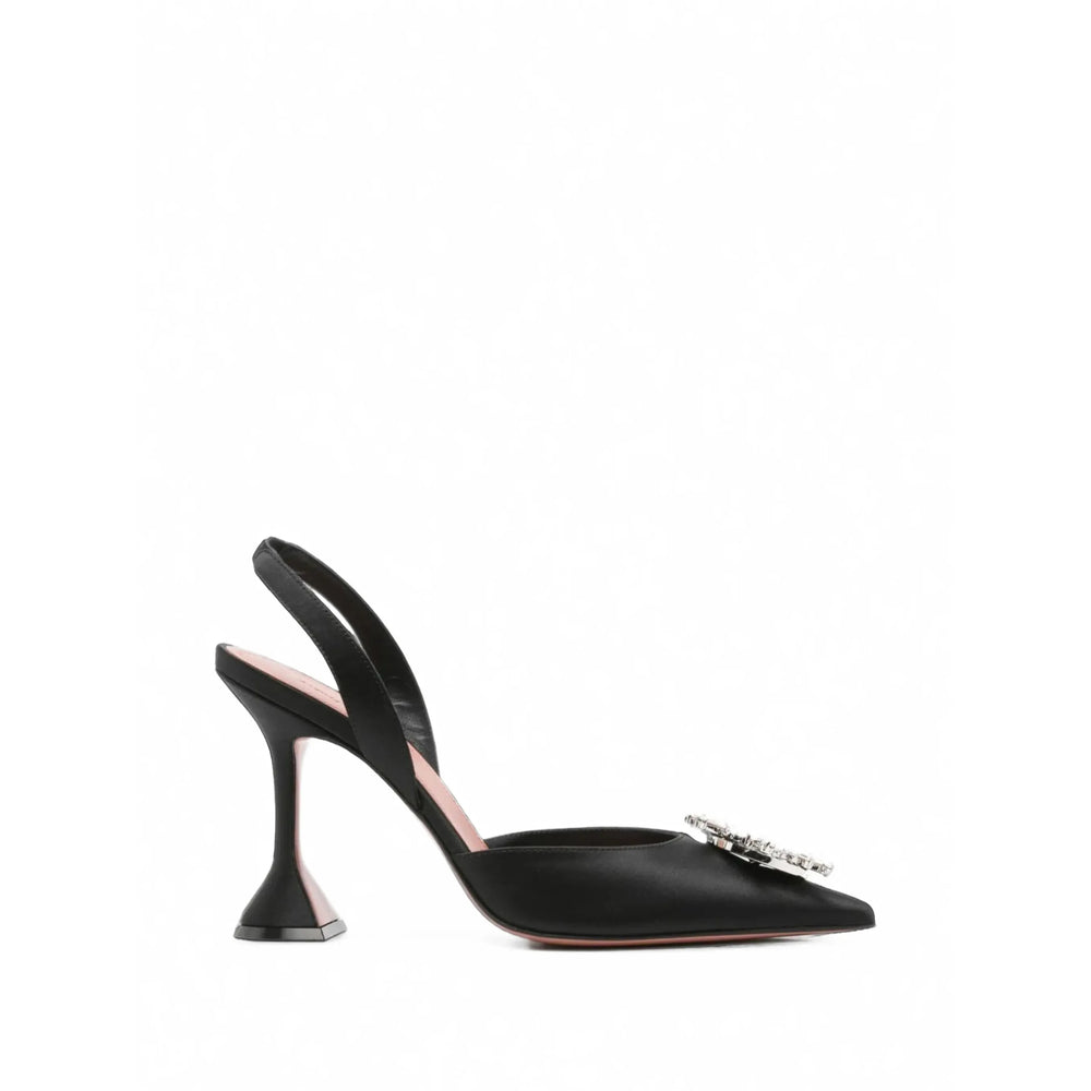 Amina Muaddi Black Shoes Women AMINA MUADDI
