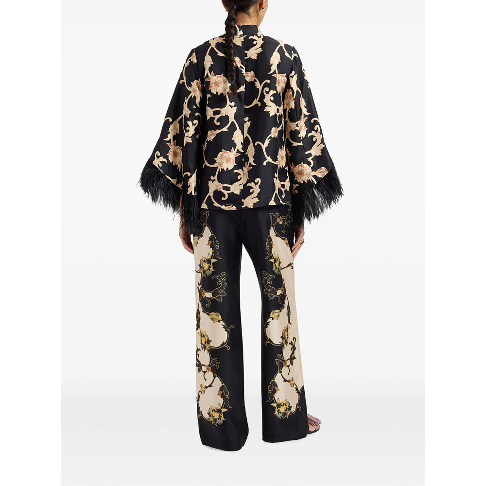 La Doublej Black Trousers - Palazzo Pants Women LA DOUBLEJ