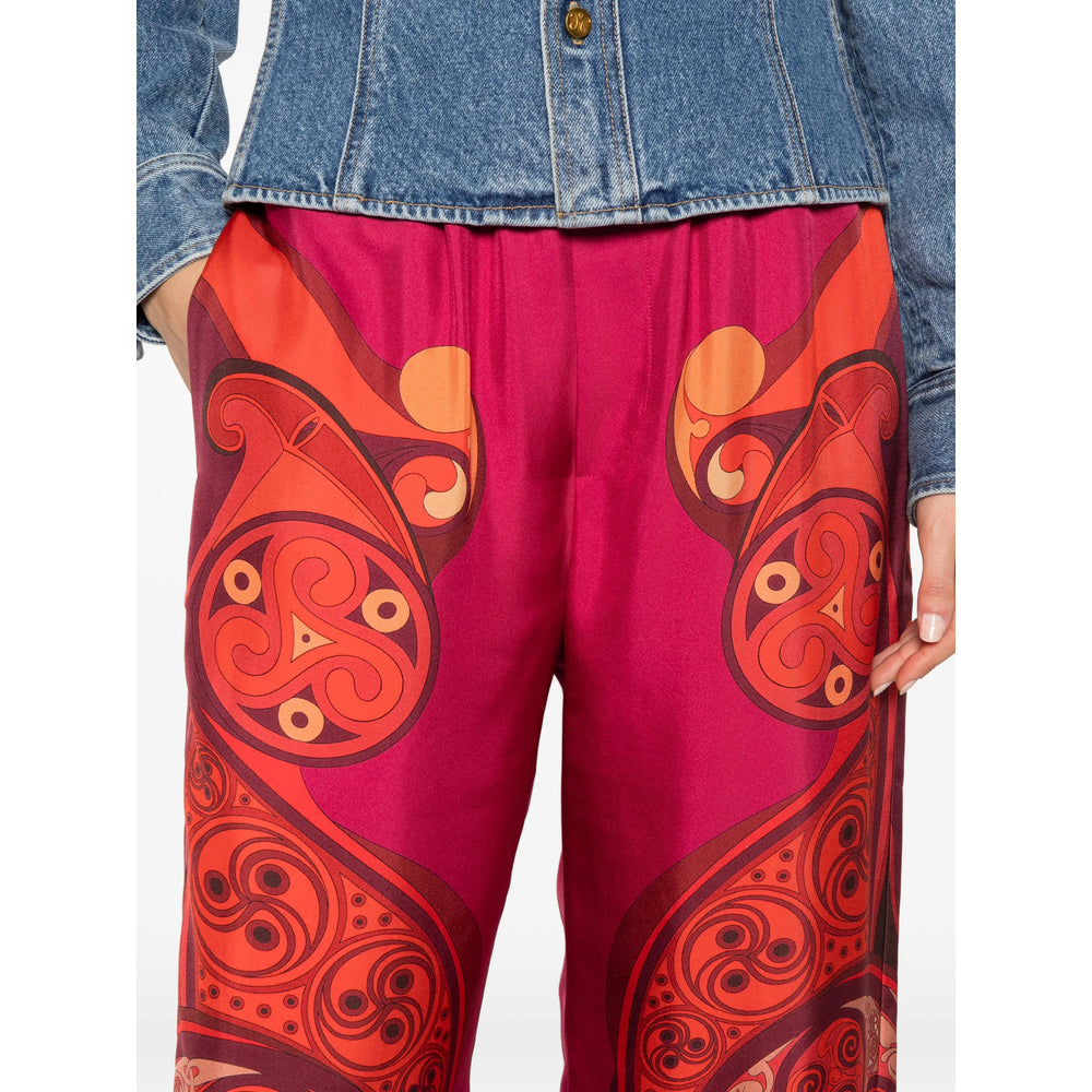 La Doublej Pink Trousers - Palazzo Pants Women LA DOUBLEJ