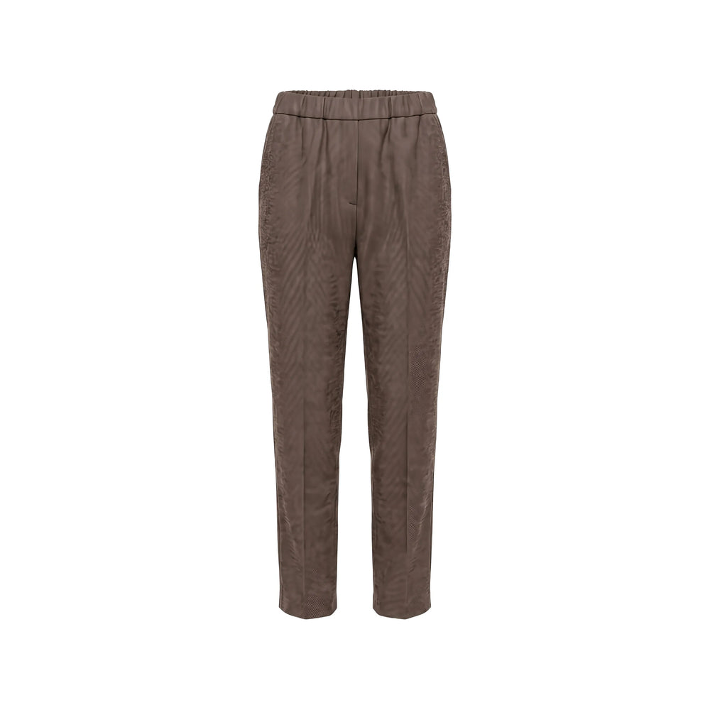 Peserico Brown Trousers Women PESERICO