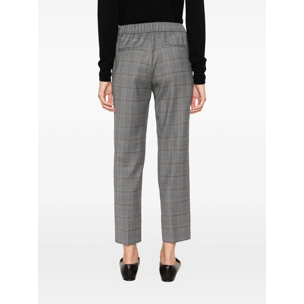 Peserico Grey Trousers - Straight Trousers Women PESERICO