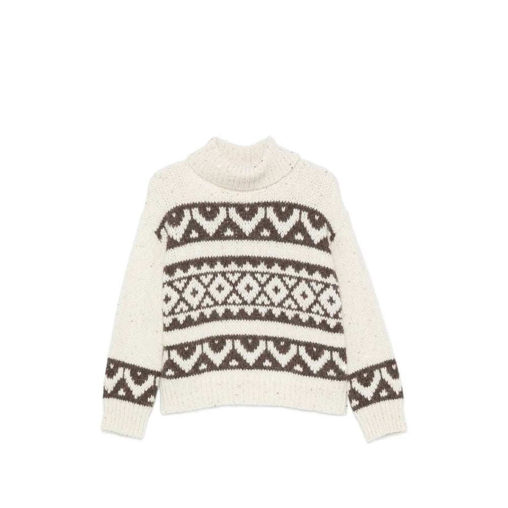 Peserico White Knitwear - Jumpers Women PESERICO
