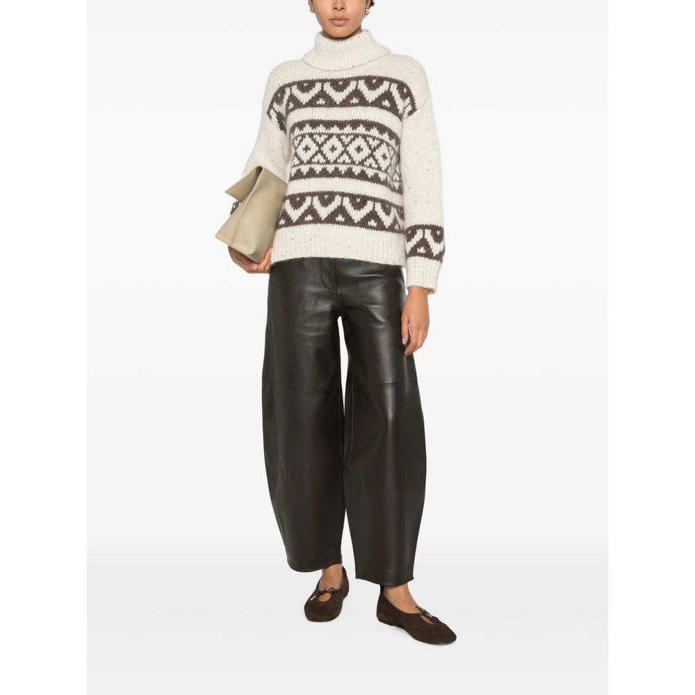 Peserico White Knitwear - Jumpers Women PESERICO