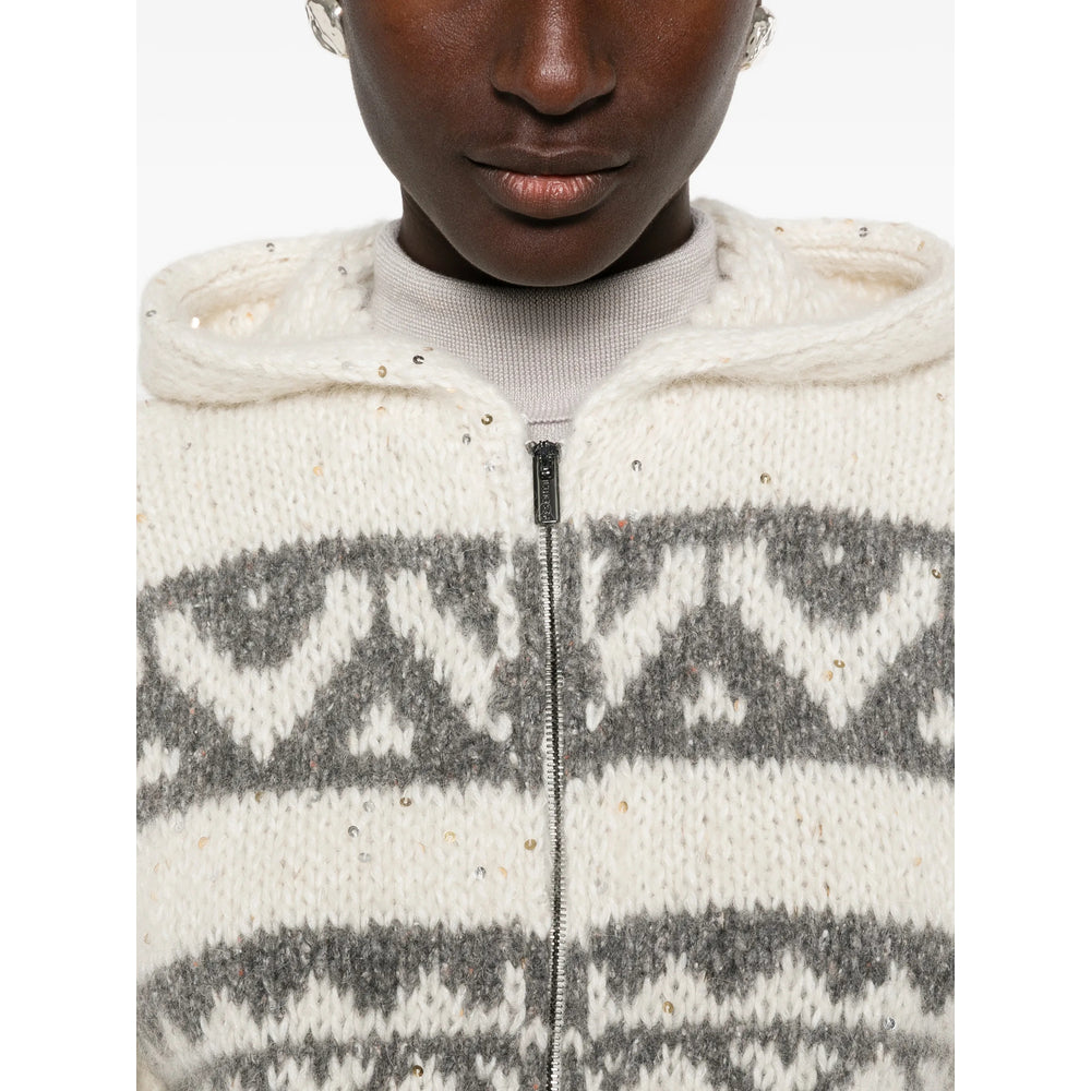 Peserico Neutrals Knitwear - Cardigans Women PESERICO