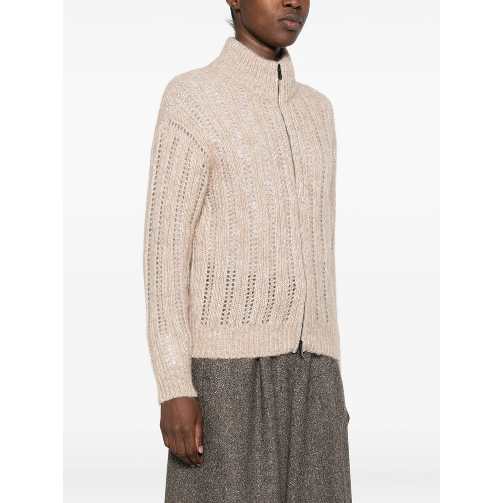 Peserico Neutrals Knitwear - Cardigans Women PESERICO