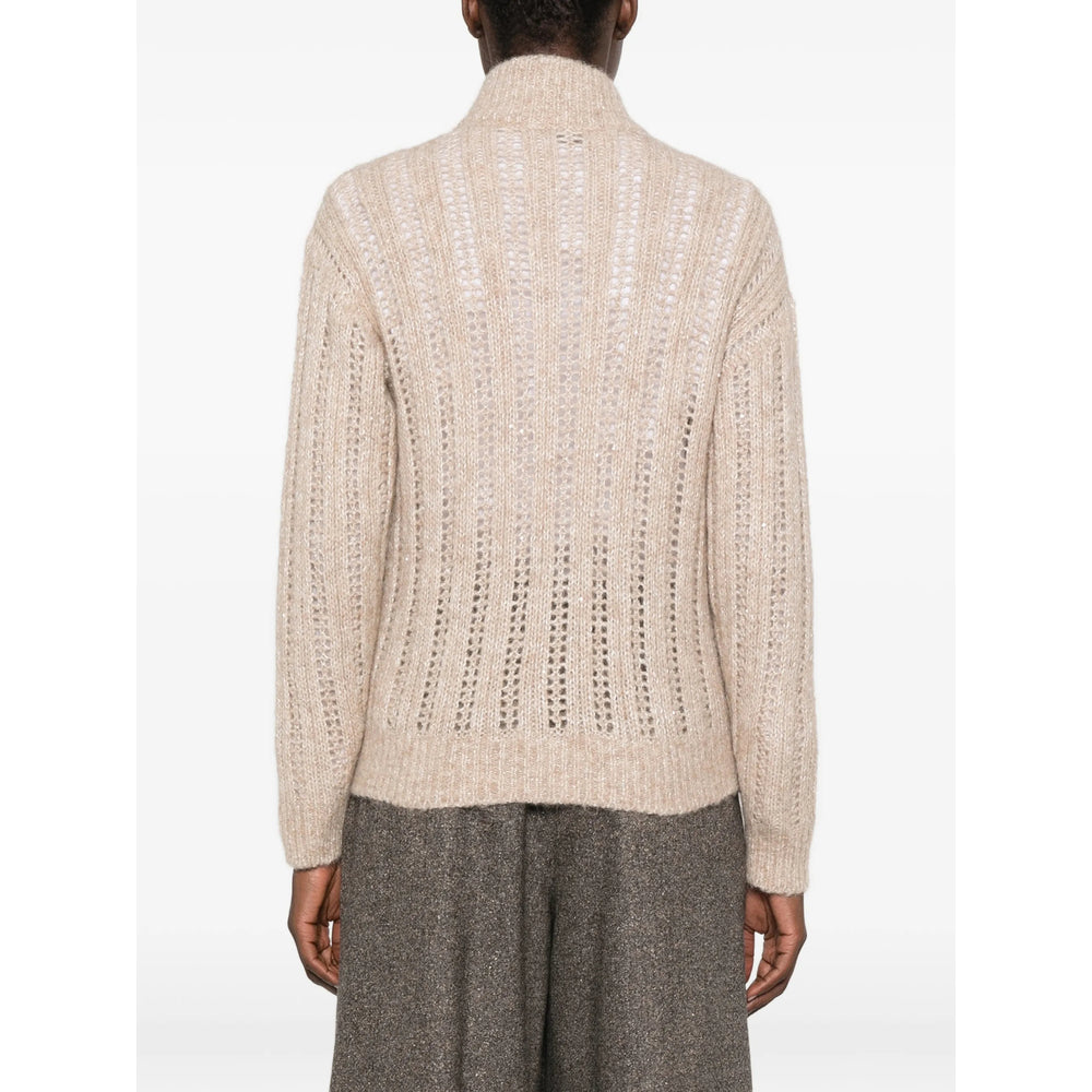 Peserico Neutrals Knitwear - Cardigans Women PESERICO